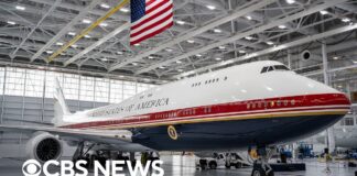 Trump unveils new Air Force One, a $400 million jet gifted by Qatar | full video