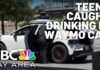 Waymo stops driverless car, traps teens shooting toy gun in San Mateo