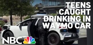 Waymo stops driverless car, traps teens shooting toy gun in San Mateo